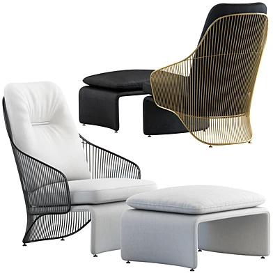 Minotti Colette Bergere Armchair