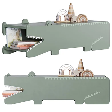Alligator Storage Bench