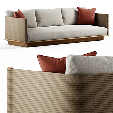 Kettal - Giro, 3 Seater Sofa