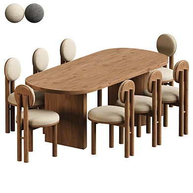 Helios Chair and Nealy table