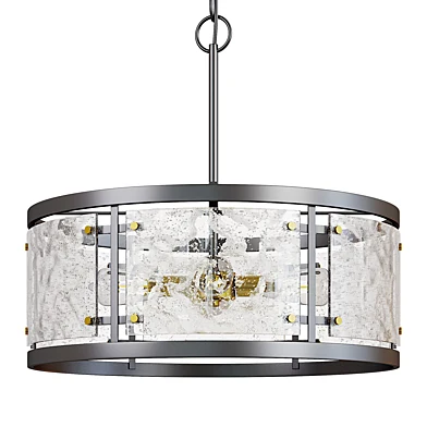 Laia Black Drum Pendant Chandelier