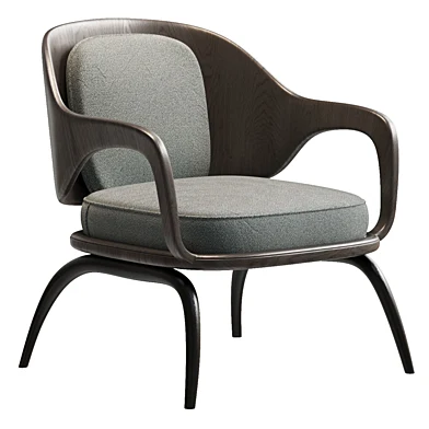 Custom made lounge armchair