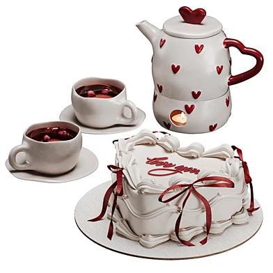 Valentine's day cake