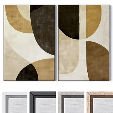 Set of large wall paintings 3446