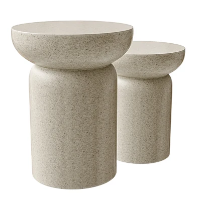 Jysk Table Lydum beige fiberstone