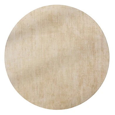 ANELA round viscose rug