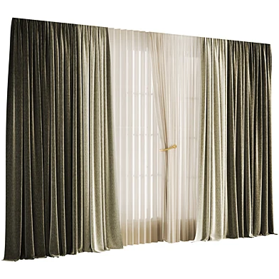 Silk and Cotton Curtain 033