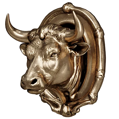 cow head sculpture