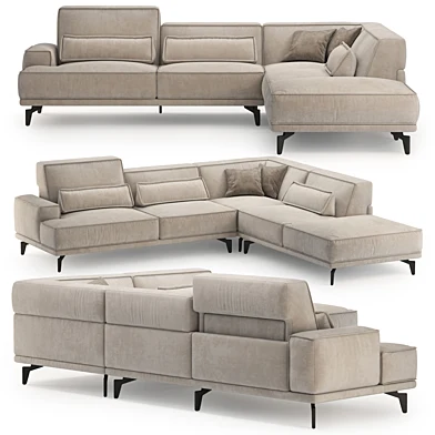 Corner sofa Groove Max Divani