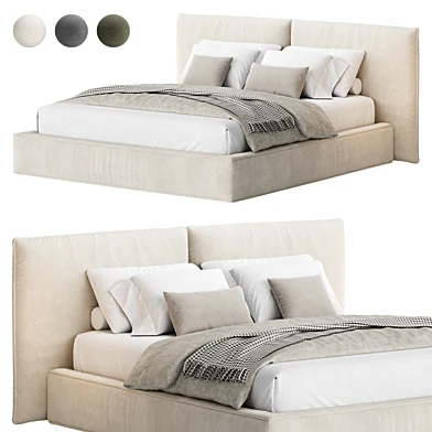 Two pillows bed