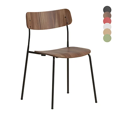 Ella Chair Four Leg Base Laminate