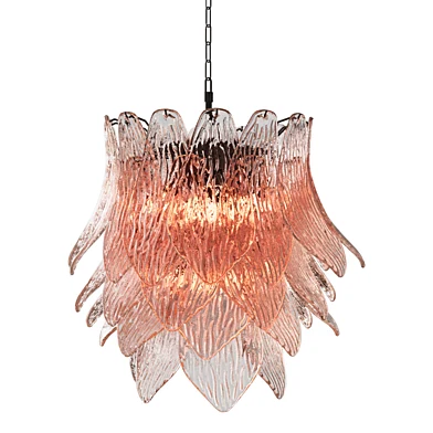 Bocciolo pink Murano lamp