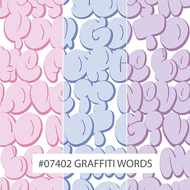Creativille | Wallpapers | 07402 Graffiti Words