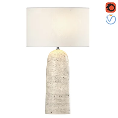 Sarezzo Stone Tapered Table Lamp