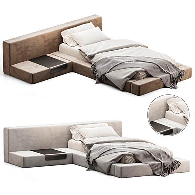 Tetris Half Bed by Bino Home