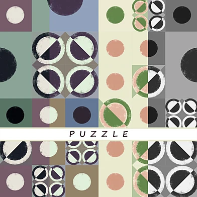 Дизайнерские обои PUZZLE pack 8