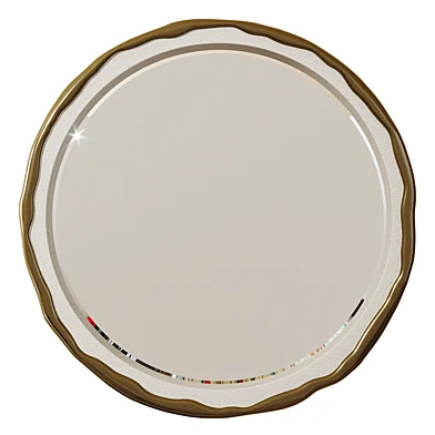 Shagreen Mirror with a Bronze-Patina Brass Frame by R&Y Augousti