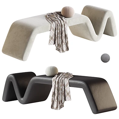Interior bench Wave