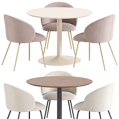 Luisa Chair and Menorca Table
