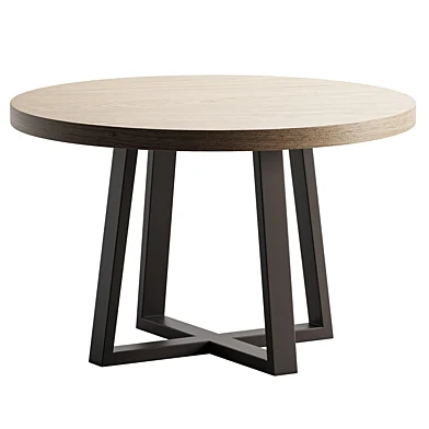 Cyrus 48 Round Dining Table Grey