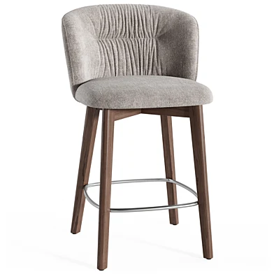 Calligaris Sweel wood stool
