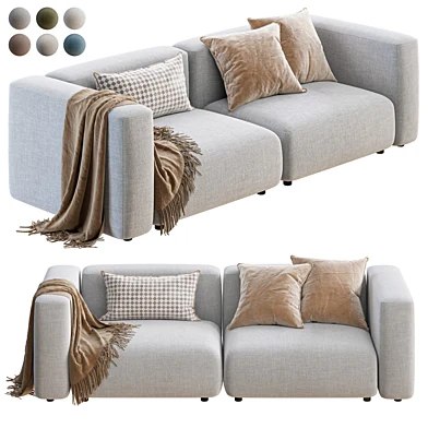 Novamobili Avenue Two Seater Sofa