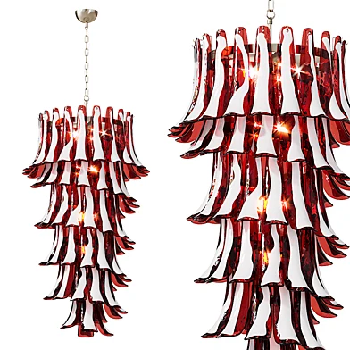Murano Red Petals