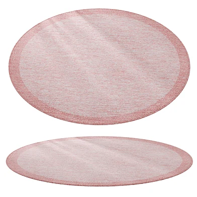 Marled Border Rug
