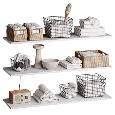 Bathroom Decor SNR1, Pottery Barn