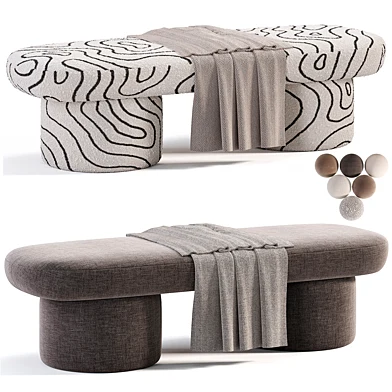 Cloud Sculptured Ottoman