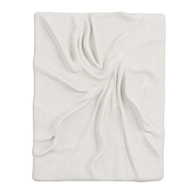 Decorative Wall Decorations Creased Fabric 01