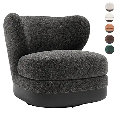 Bernhardt | Beck Fabric Swivel Chair