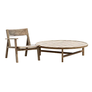 98.6°F Set Outdoor Coffee Table