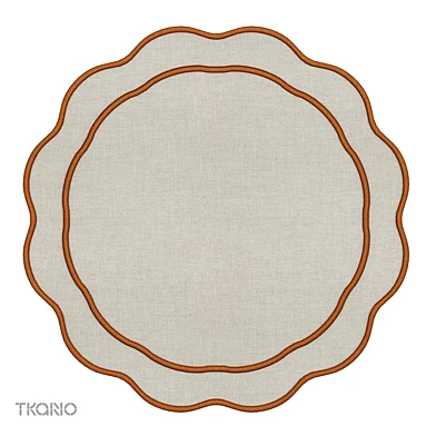 ОМ_Салфетка под приборы Anemone из коллекции Trendy Ruffles TKANO