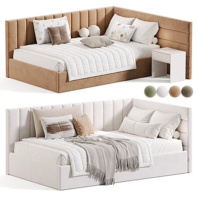 Кровать угловая Бонпари kids bed