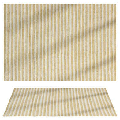 Dune Light yellow White Carpet