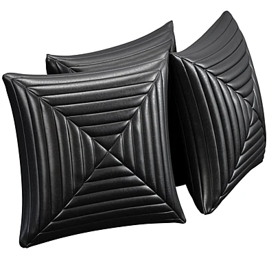 pillow made of genuine sheepskin leather