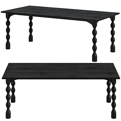 Topia Dining Table black