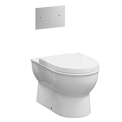 Duravit Darling New и кнопка смыва Boheme 647-CR
