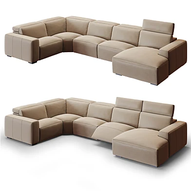 Cassoni  U Shape Recliner Sofa