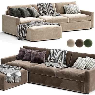Devyn Sleeper Chaise Sectional Sofa