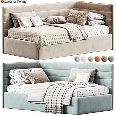 Corner bed Line kids By Sensorsleep
