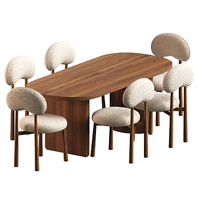 СТУЛ BEAN and Nealy table