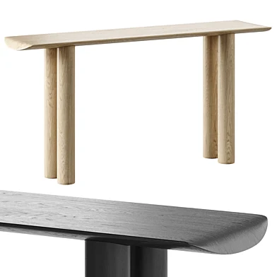 Pillar console table by sabu studio