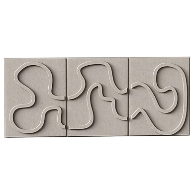 Lucile Salamone Tryptique Set of 3