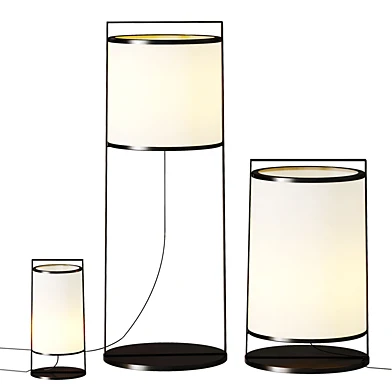 Silhouette Textile Floor Lamp
