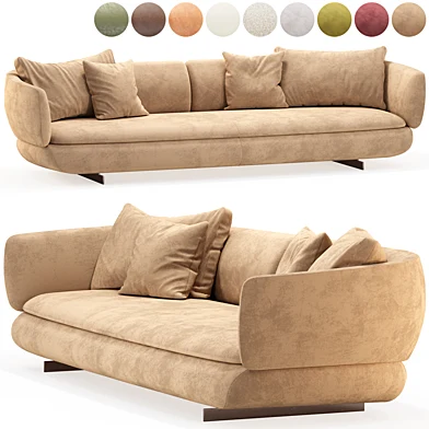 Диван от фабрики Minotti, серия Vivienne_Set 1