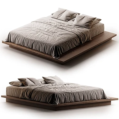 Minimalistic Double Bed