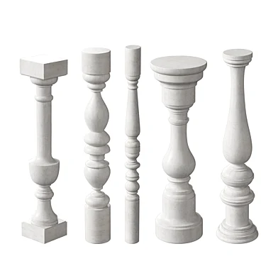 Marble Quintet Balusters with Classic Design 4