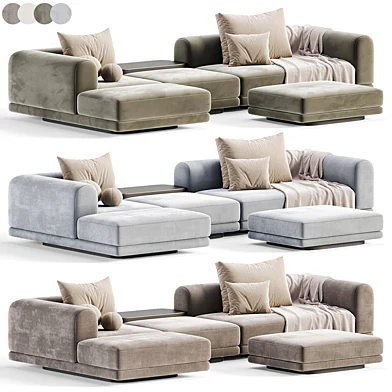 Aqueduct Corner Sofa with Table
